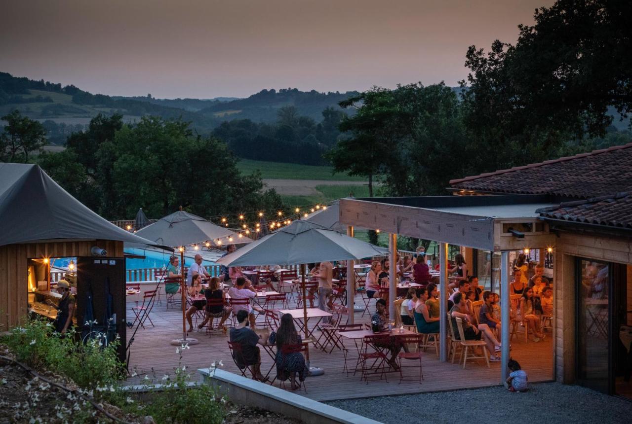 Huttopia Pays De Cordes Sur Ciel Алби Екстериор снимка